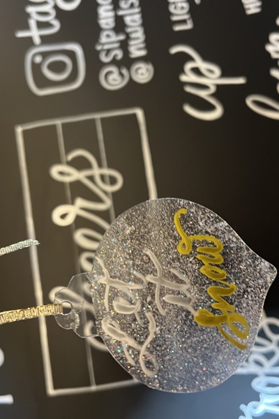 Brush Lettering and Ornament Lettering for Beginners at Wood's Chapel BBQ