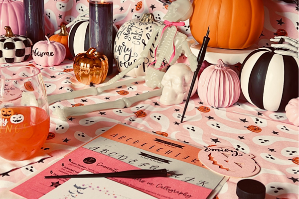 Modern Calligraphy and Pumpkin Lettering for Beginners at Triple C Brewing