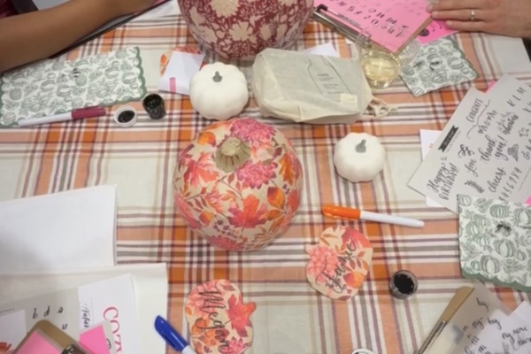 Modern Calligraphy and Pumpkin Lettering for Beginners at CityLine