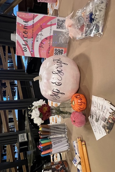 Modern Calligraphy and Pumpkin Lettering for Beginners at Wood’s Chapel BBQ