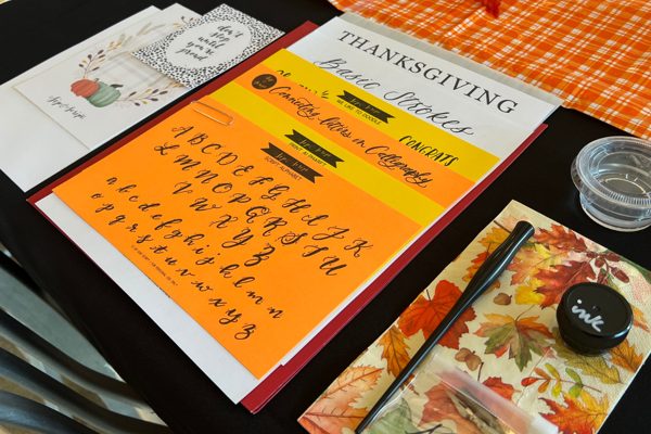 Modern Calligraphy for Beginners at Rose Hip Market