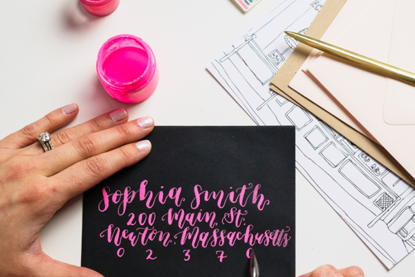 Modern Calligraphy for Beginners at Infusion Brewing Company