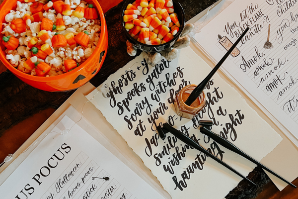 Modern Calligraphy for Beginners at Not Your Average Joes
