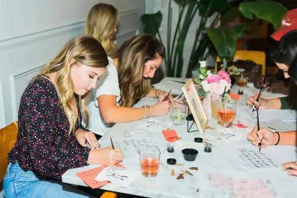 Modern Calligraphy for Beginners at Cuppi Coffee