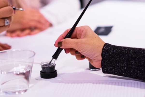 Modern Calligraphy for Beginners at Bakery Lorraine – The Pearl