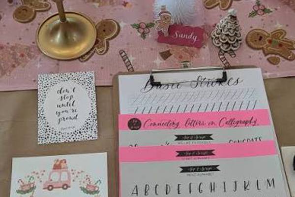 Modern Calligraphy for Beginners at Fenton Winery and Brewery