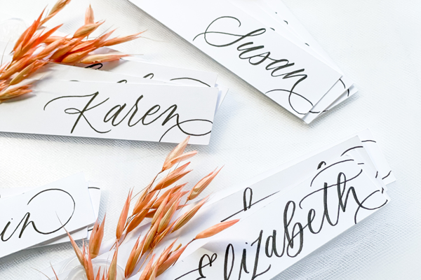 Modern Calligraphy and Place Card Lettering for Beginners at Urban Family Brewing (21+)