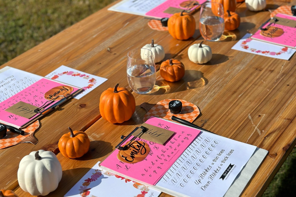 Modern Calligraphy & Pumpkin Lettering for Beginners at STORMHOUSE BREWING