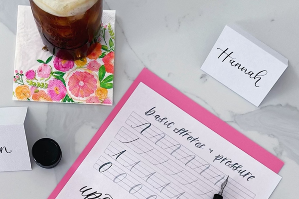 Modern Calligraphy for Beginners at Burn Bright Books
