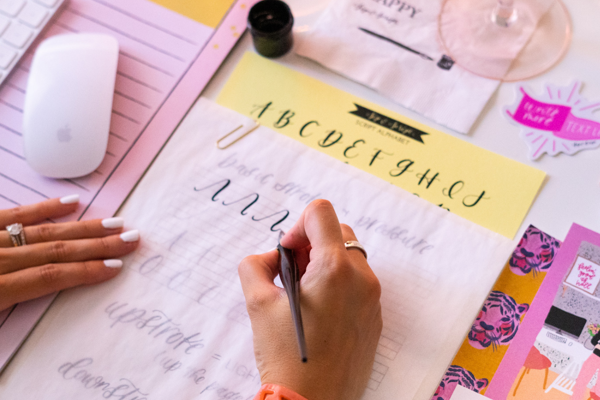 Virtual Modern Calligraphy for Beginners