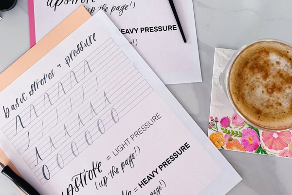Modern Calligraphy for Beginners at Sweetwaters Coffee & Tea – Canton