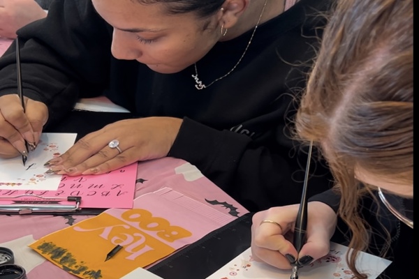 Modern Calligraphy for Beginners at Book Club Bar [Brooklyn]