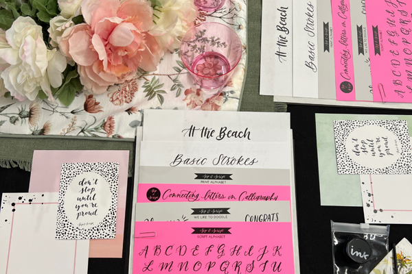 Modern Calligraphy for Beginners at Bakery Lorraine – Boerne