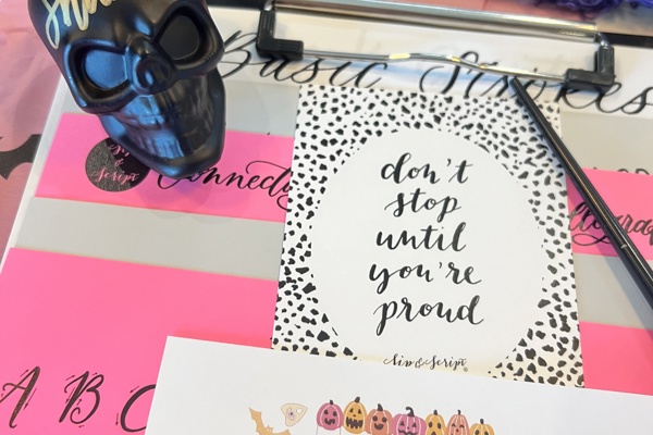 Modern Calligraphy for Beginners at Canvas Hotel - Dallas