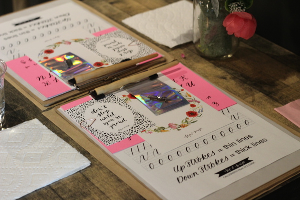 Modern Calligraphy for Beginners @ Cafe Paris
