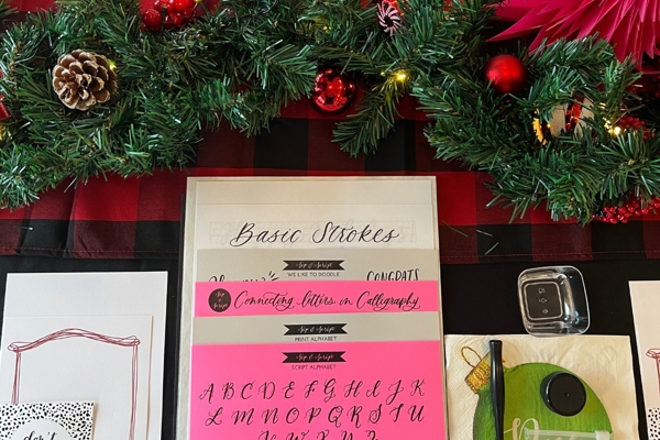 Modern Calligraphy for Beginners at Bakery Lorraine – Boerne