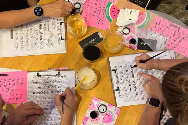 Modern Calligraphy for Beginners at Home Base