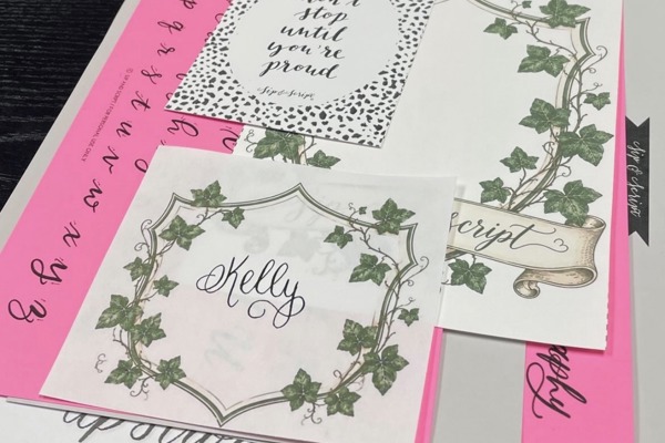 Modern Calligraphy for Beginners at Sincerely Tea House