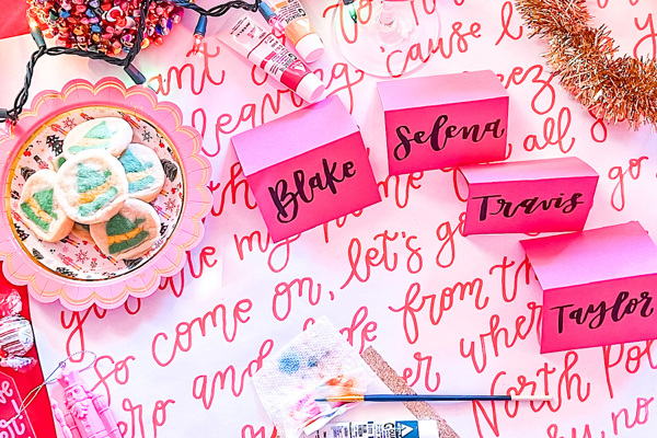 Modern Calligraphy for Beginners at Joe's Bagel and Grill