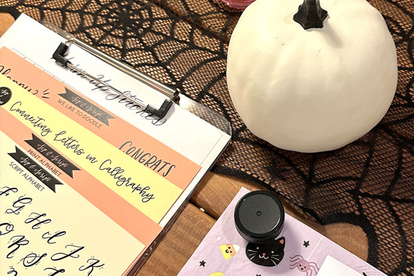 Modern Calligraphy & Pumpkin Lettering for Beginners at The Thorn Restaurant and Lounge