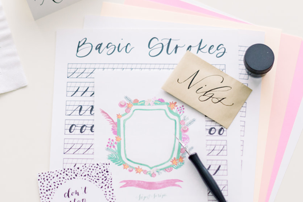 Modern Calligraphy for Beginners at Lost Tavern Brewing