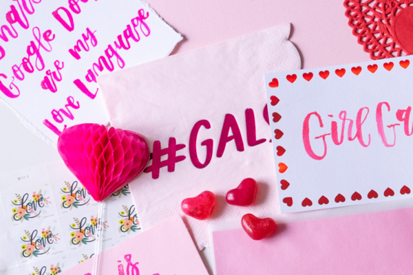 Galentine's Modern Calligraphy for Beginners at Dory’s Cafe • Grill • Shop