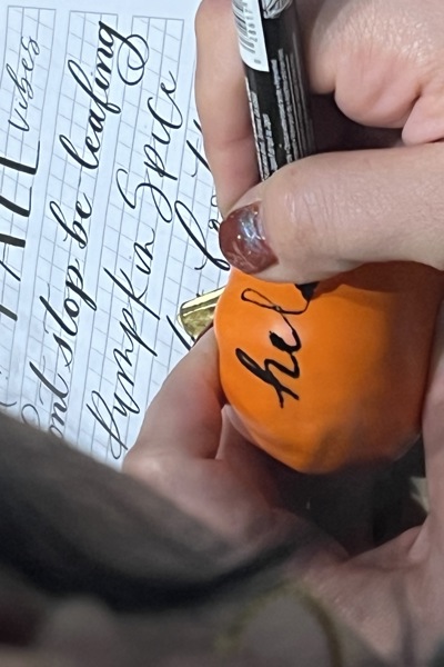 Modern Calligraphy and Pumpkin Lettering for Beginners at The General Muir