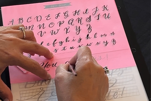Modern Calligraphy & Pumpkin Lettering for Beginners at Sweetwaters Coffee & Tea