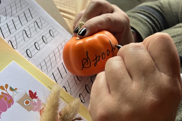 Modern Calligraphy and Pumpkin Lettering for Beginners at Whisky West