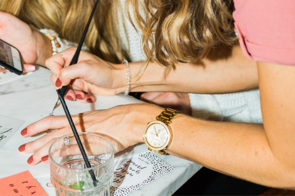 Modern Calligraphy for Beginners at Bakery Lorraine – Medical Center