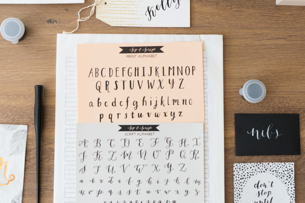 Modern Calligraphy for Beginners at Jordan's Jungle