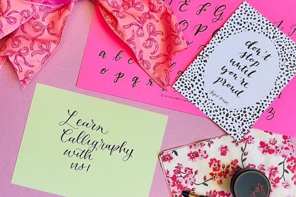 Modern Calligraphy for Beginners at Prospect Pantry