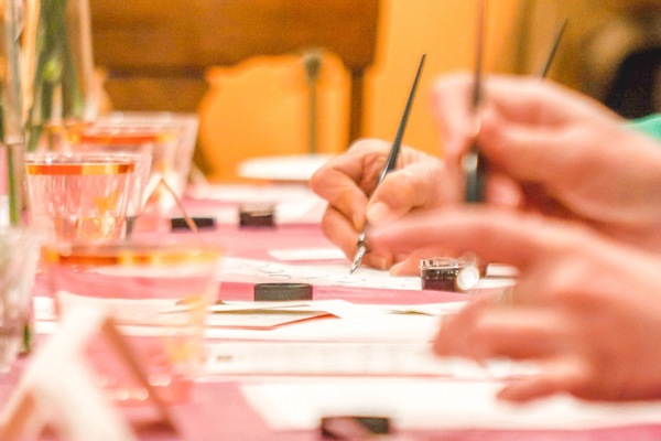 Modern Calligraphy for Beginners at ZincHouse Winery & Brewery 21+