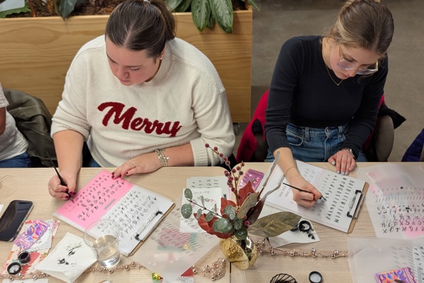 Modern Calligraphy for Beginners at Not Your Average Joes