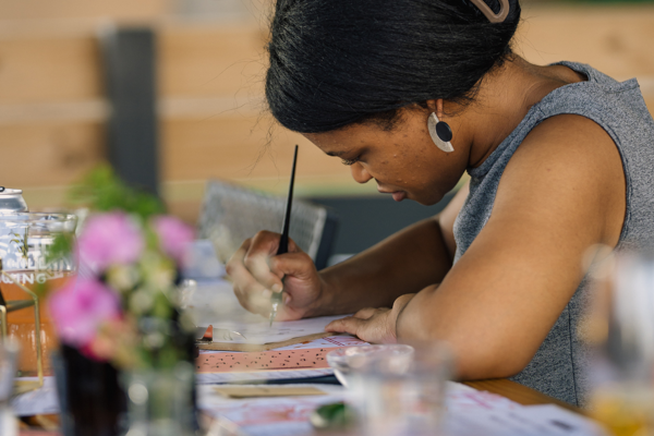 Modern Calligraphy for Beginners at The Irish Exit