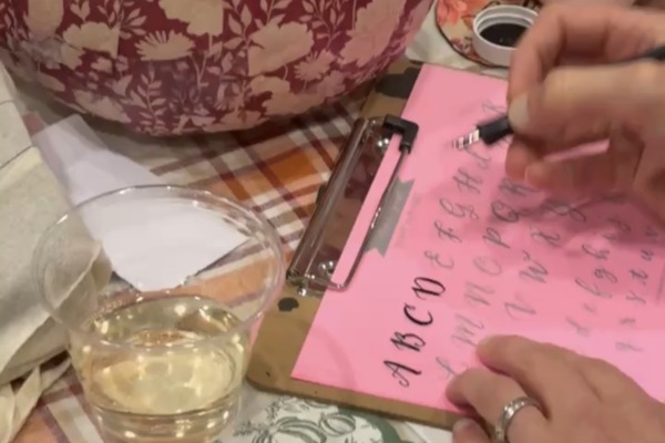 Modern Calligraphy and Pumpkin Lettering for Beginners at Celestial Beerworks