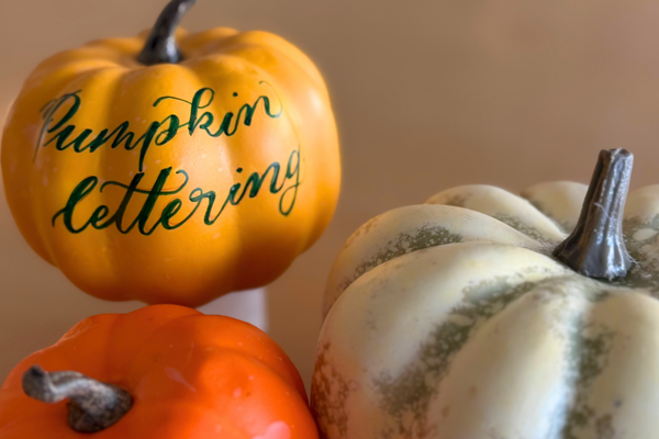 Modern Calligraphy & Pumpkin Lettering for Beginners at Bizarre Coffee Roswell
