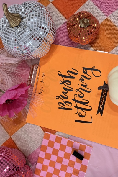 Brush Lettering & Pumpkin Lettering for Beginners at Lobos Coffee Roasters