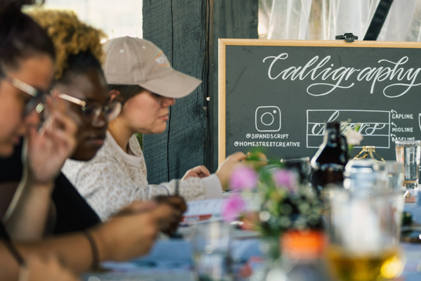 Modern Calligraphy for Beginners at Folklore Coffee