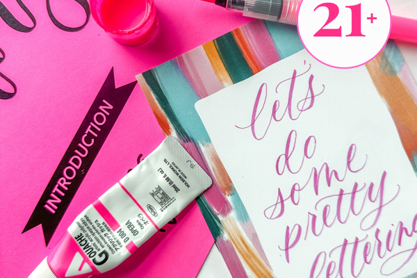 Modern Calligraphy for Beginners at Stone Farm Cellars & Vineyard (21+)
