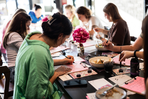 Modern Calligraphy for Beginners at Big Grove Brewery & Taproom
